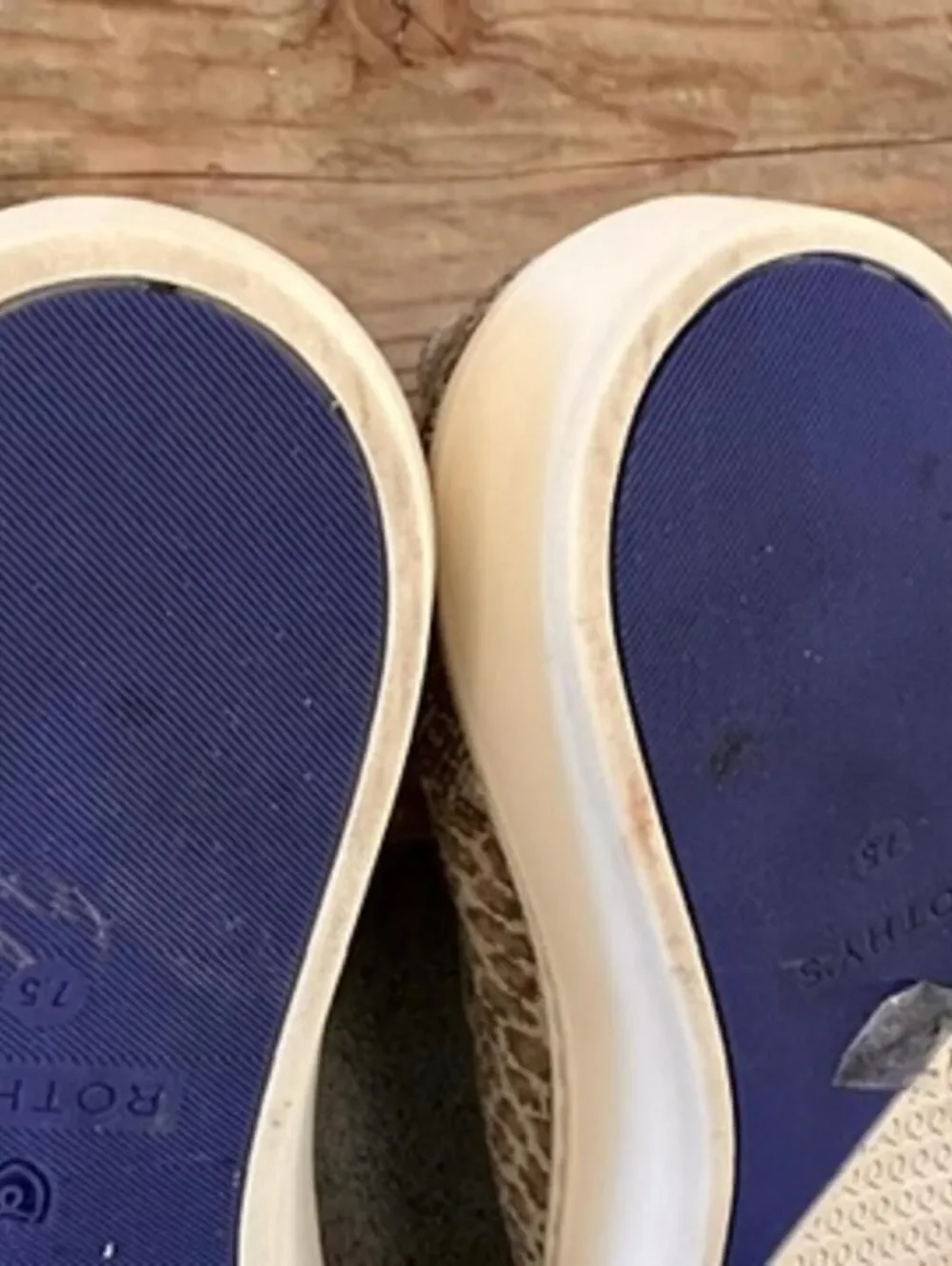 Rothy's‎ The Original Slip On Sneakers Size 7.5 Pebble Spot Cheetah